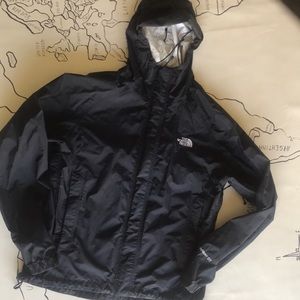 The North Face Women’s Black Rain Jacket. Size S/P